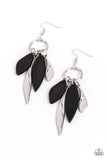 Primal Palette - Black Earring