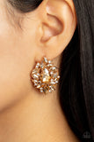 We All Scream for Ice QUEEN - Gold Post Earring