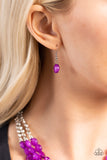 Pacific Picnic - Purple Necklace