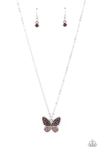 Flutter Forte - Purple Necklace