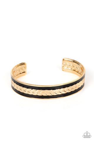 Hot on the TRAILBLAZER - Gold Bracelet