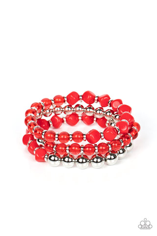 Summer Sabbatical - Red Bracelet