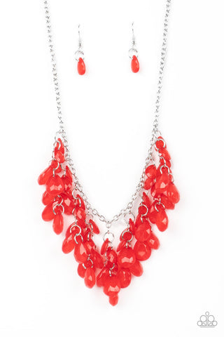 Crystal Cabaret - Red Necklace