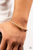 CABLE-Minded - Gold Bracelet