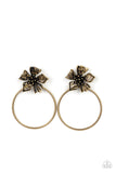 Buttercup Bliss - Brass Post Earring