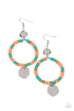 Cayman Catch - Orange Earring