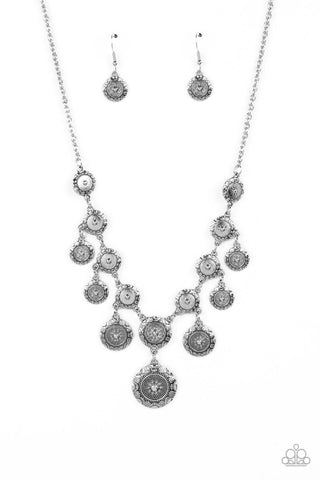 Sahara Stars - Silver Necklace