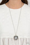 Prismatically Twitterpated - Silver Necklace