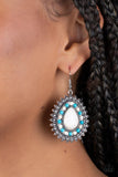 Sagebrush Sabbatical - White Earring