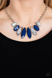 Crystallized Couture - Blue Necklace