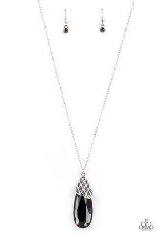 Dibs on the Dazzle - Silver Necklace