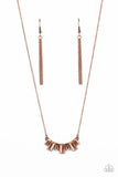 Hype Girl Glamour - Copper Necklace