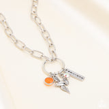 Inspired Songbird - Orange Necklace