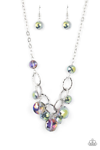 Rhinestone River - Multi Necklace