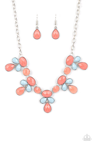 Midsummer Meadow - Orange Necklace