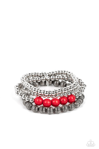 Wildland Wanderer - Red Bracelet