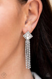 Seasonal Sparkle - White Post Earring