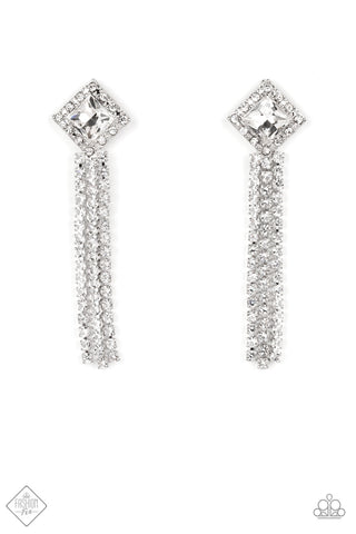 Seasonal Sparkle - White Post Earring