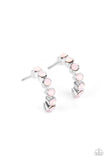 Carefree Couture - Pink Hoop Earring