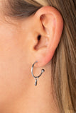 Modern Model - Silver Hoop Earring