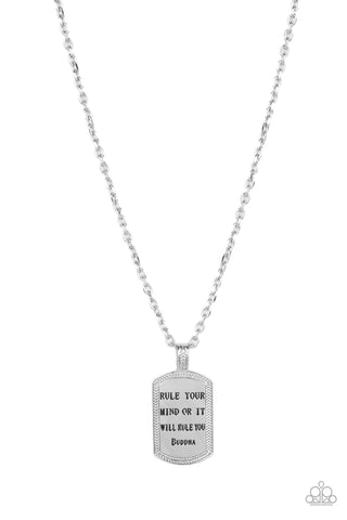 Empire State of Mind - Silver Necklace