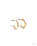 Horoscopic Helixes - Gold Hoop Earring