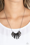 Leading MANE - Black Necklace