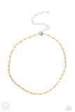 Neon Lights - Orange Necklace