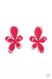 Glimmering Gardens - Pink Post Earring