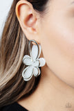 Glimmering Gardens - White Post Earring