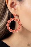 Daisy Meadows - Orange Post Earring