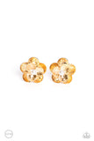 Miami Magic - Gold Clip-On Earring