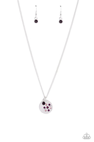 Dandelion Delights - Purple Necklace