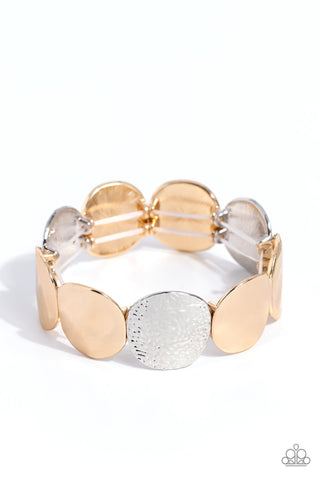 Rippling Record - Multi Bracelet