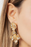 Gilded Grace - Gold Post Earring