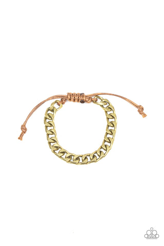 Rulebreaker Brass Urban Bracelet