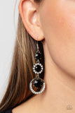 Enchanting Effulgence - Black Earring