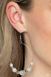 Cats Eye Charisma - White Earring
