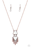 Under the FRINGE - Copper Necklace