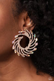 Firework Fanfare - Copper Post Earring