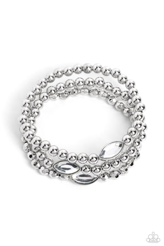 Twinkling Team - White Bracelet