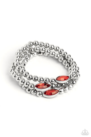 Twinkling Team - Red Bracelet