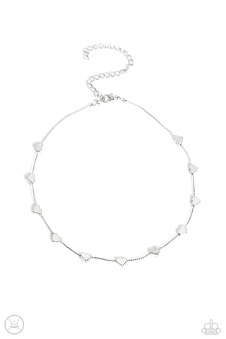 Public Display of Affection - Silver Necklace