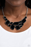 Energetic Embers - Black Necklace