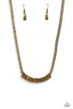 Swing Dance Dream - Brass Necklace