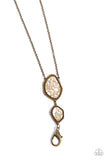 Desert Darling - Brass Necklace