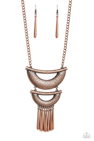 Fringe Festival - Copper Necklace