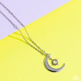 Stellar Sway - Yellow Necklace