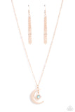 Stellar Sway - Rose Gold Necklace