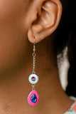 Colorblock Canvas - Multi Earring